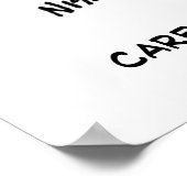 Waarschuwing voor beste man naar Bridegroom Poster (Hoek)