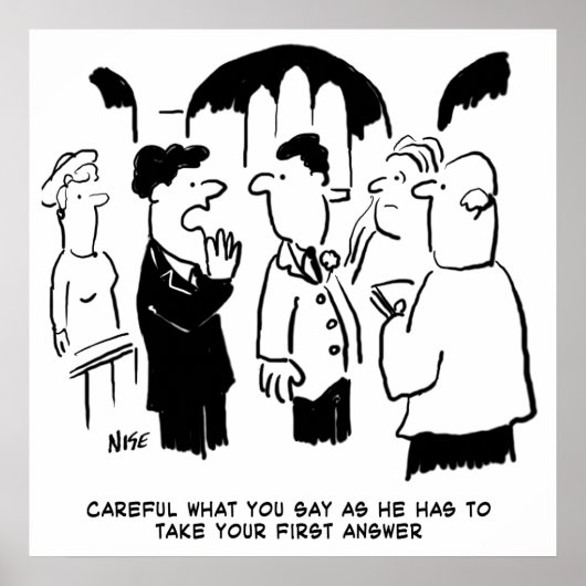 Waarschuwing voor beste man naar Bridegroom Poster (Voorkant)