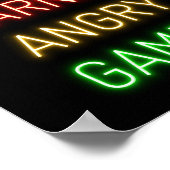 Waarschuwing voor games poster (Hoek)