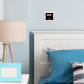 Waarschuwing voor man grot Folie Folie Afdrukken (Insitu (Slaapkamer))