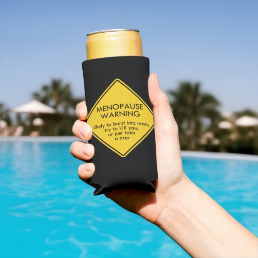 Waarschuwing voor menopauze seltzer blikjeskoeler (Insitu Zwembad)