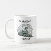 Waarschuwing voor Mok van stoomtrein kan spontaan (Links)