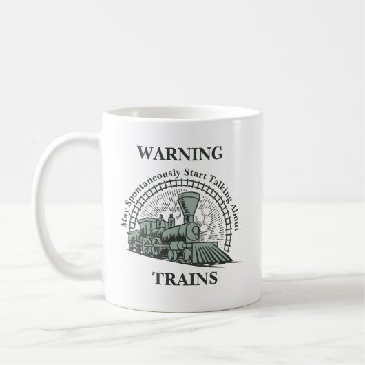 Waarschuwing voor Mok van stoomtrein kan spontaan (Links)