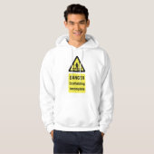 Waarschuwing voor onvolledige plaats van gevaarsca hoodie (Voorkant volledig)