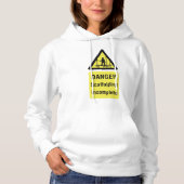 Waarschuwing voor onvolledige plaats van gevaarsca hoodie (Voorkant)