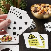 Waarschuwing voor onvolledige plaats van gevaarsca pokerkaarten (Insitu)