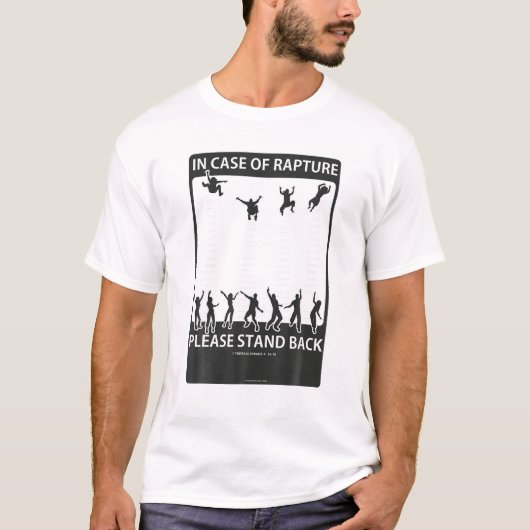 Waarschuwing voor opname T-Shirt (Voorkant)