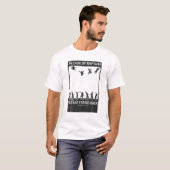 Waarschuwing voor opname T-Shirt (Voorkant volledig)
