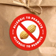 Waarschuwing voor pinda-allergie voedselalarm