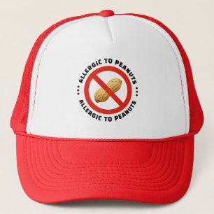 Waarschuwing voor pinda-allergie voedselalarm trucker pet