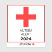 Waarschuwing voor speciale behoeften  | Auto | Hui Sticker (Vel)