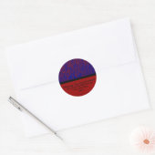 Waarschuwing voor voedselallergie Sticker (Envelop)
