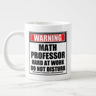 Waarschuwing Wiskunde Professor Hard Werkt Niet St Grote Koffiekop