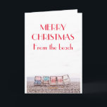 WAARSCHUWING WIST VAN **DE BEACH** IN CHRISTMAS KAART<br><div class="desc">**BEACH CHRISTMAS WIST** (IK MOET ZE EEN PAAR JAAR BEVINDEN) MET BELANGRIJKE VOORZITTERS DIE ZO KLAAR IS OM UW GEZIN EN VRIENDEN EEN ZEER MERRY CHRISTMAS TE WACHTEN!! MERRY CHRISTMAS. BEDANKT VOOR HET OPSLAAN MET 1 VAN MIJN 8 STORES!!!</div>