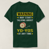 Waarschuwing YoYo T-shirt (Design voorkant)