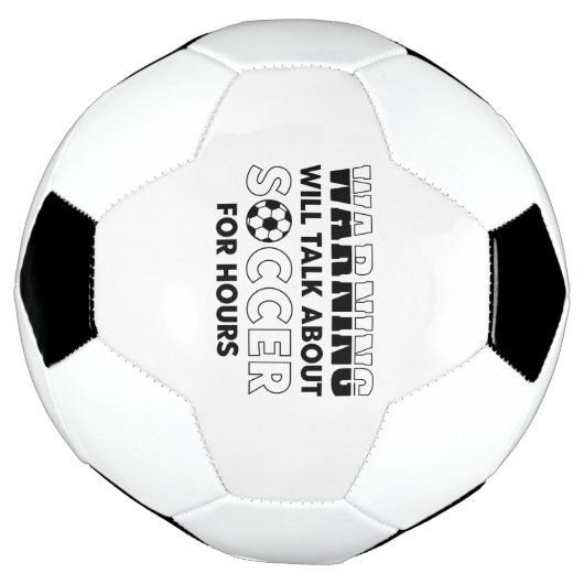 Waarschuwing zal uren lang over voetbal praten (Gedraaid)