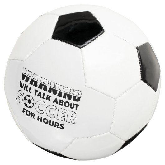 Waarschuwing zal uren lang over voetbal praten (Drie kwart)