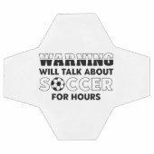 Waarschuwing zal uren lang over voetbal praten (Enkel)