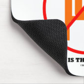 Waarschuwing! Zitten is het nieuwe uitroepteken vo Muismat (Hoek)