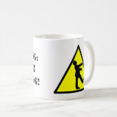 Waarschuwing: Zombie Crossing! KoffieMok (Voorkant rechts)