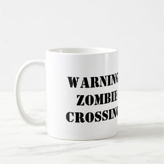 Waarschuwing: Zombie Crossing! KoffieMok