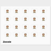 "Waarschuwing Zoomies Laden"Grappige Corgi liefheb Hart Sticker (Vel)