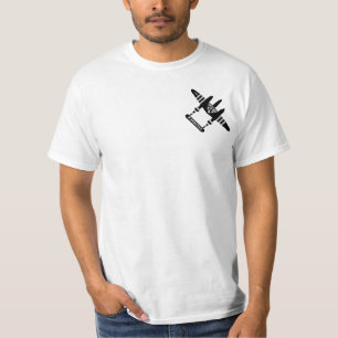 Waarschuwingen P-38 Lightnings D-day T-shirt