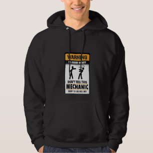 Waarschuwingen voor vrouwen om letsel te voorkomen hoodie
