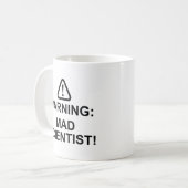 Waarschuwingsadvertentie Koffiemok (Voorkant links)