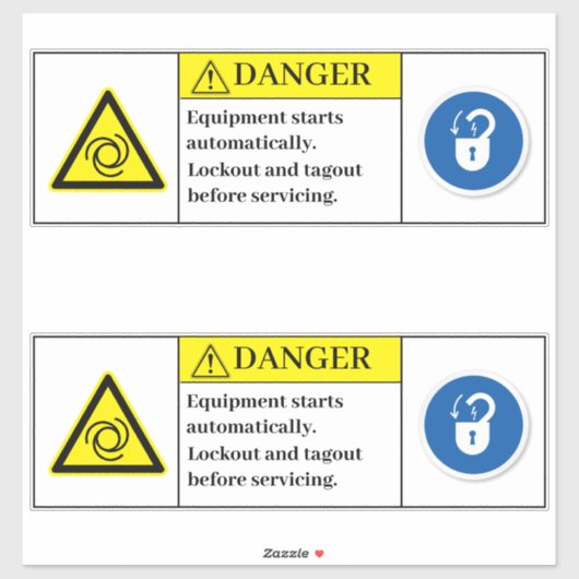 Waarschuwingsapparatuur label (Vel)