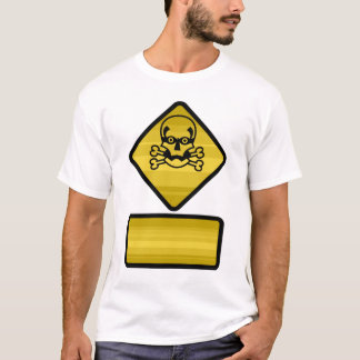 Waarschuwingsbord - Aanpassen T-shirt