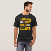 Waarschuwingsbord Ghost Hunting EVP Halloween 1 T-shirt (Voorkant volledig)