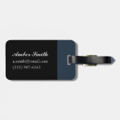 waarschuwingsbord nabij de luchthaven van Sint Maa Bagagelabel (Achterkant horizontaal)