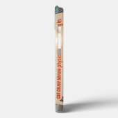 waarschuwingsbord nabij de luchthaven van Sint Maa Case-Mate iPhone Case (Achterkant / Links)