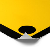 Waarschuwingsbord Oogstam ~ Spoof Poster (Hoek)