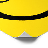 Waarschuwingsbord voor biogevaren poster (Hoek)