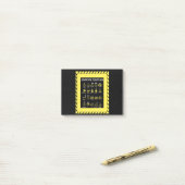 Waarschuwingsborden 101 post-it® notes (Op bureau)