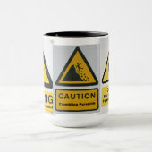 Waarschuwingsborden mok (Midden)