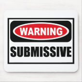 WaarschuwingsDIENSTMousepad Muismat (Voorkant)