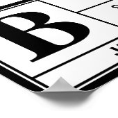 Waarschuwingsetiket Bernie Sanders Poster (Hoek)