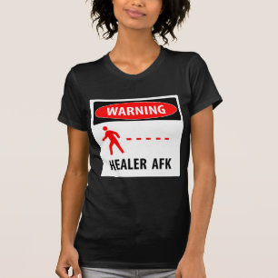 Waarschuwingsgenezer AFK T-shirt