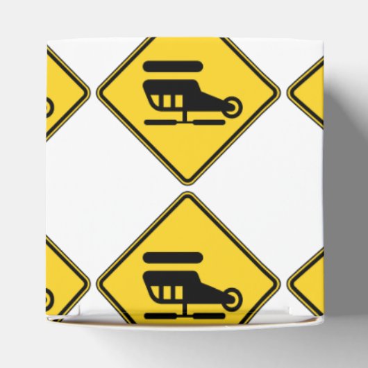 Waarschuwingshefschroefbordje Bedankdoosjes (Bovenkant)