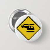 Waarschuwingshefschroefbordje Ronde Button 5,7 Cm (Voorkant /achterkant)