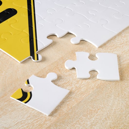 Waarschuwingshefschroefvliegtuigen Legpuzzel (Zijkant)