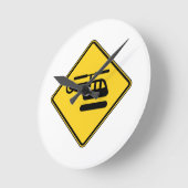 Waarschuwingshefschroefvliegtuigen Ronde Klok (Hoek)