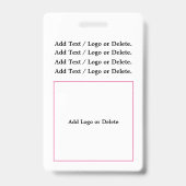 Waarschuwingskaart voor kanker - Zie Terug Badge (Back)