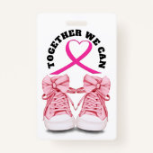 Waarschuwingskaart voor kanker - Zie Terug Badge (Voorkant)