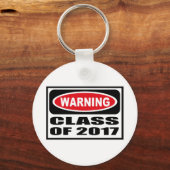 WaarschuwingsKLASSE VAN Sleutelhanger 2017 (Voorkant)