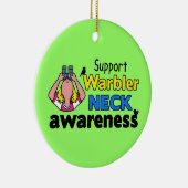 Waarschuwingskniekwaakzaamheid ondersteunen keramisch ornament (Rechts)