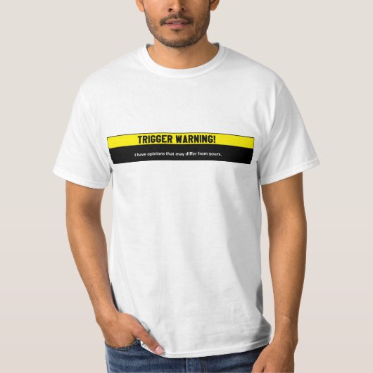 Waarschuwingsknipperlichten T-shirt (Voorkant)